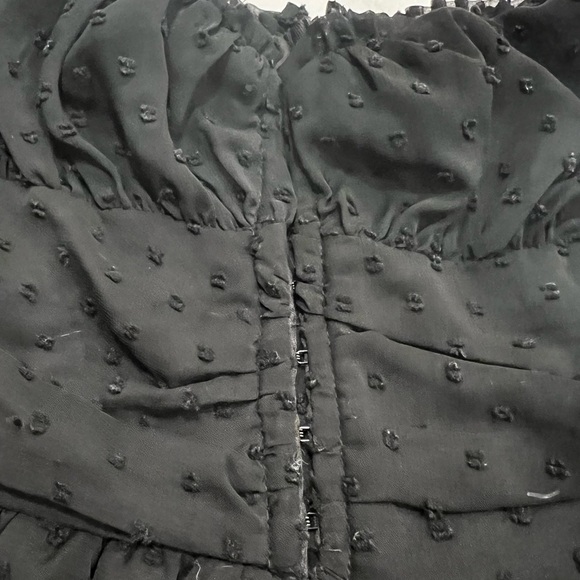 Altar'd State Black Ruffled Romper - Picture 4 of 7